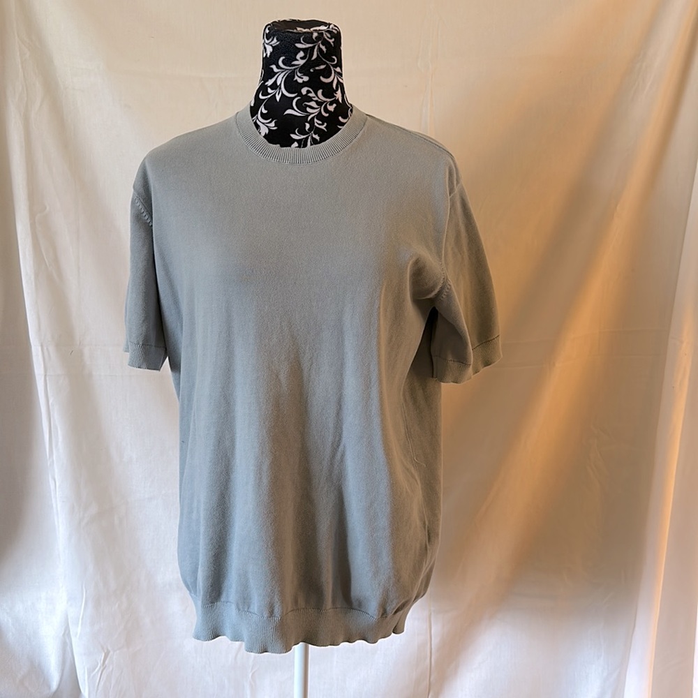 Light blue/grey 100% cotton men’s Zara size medium casual/dress shirt